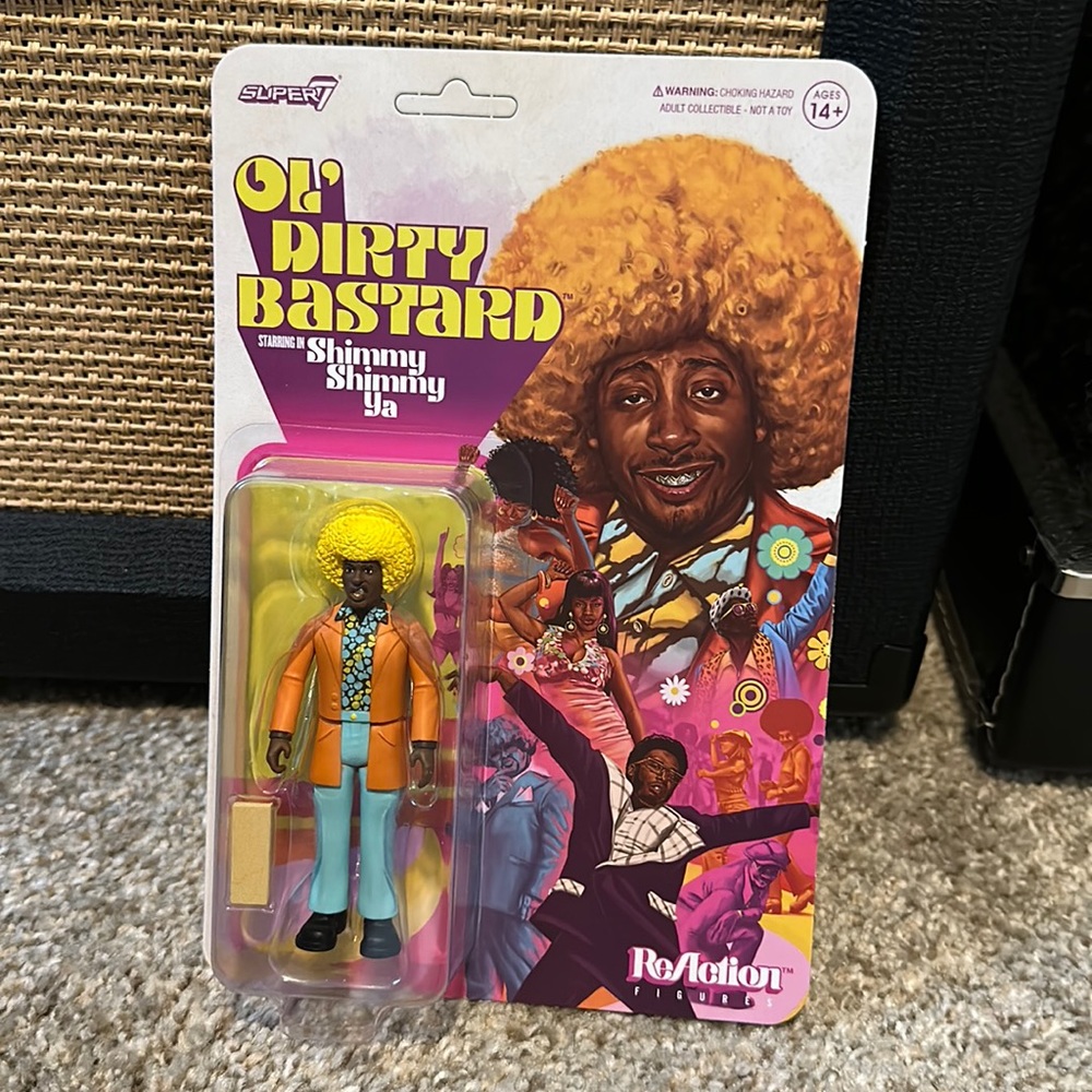 Old Dirty Bastard Wu tang action figures